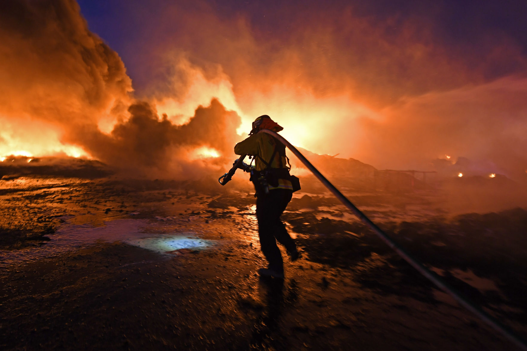 APTOPIX California Wildfires Blackout